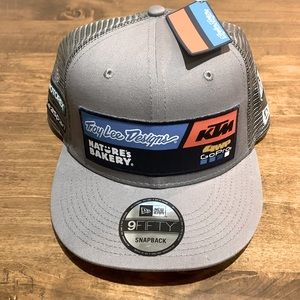 Troy Lee Designs KTM Team Snapback Hat